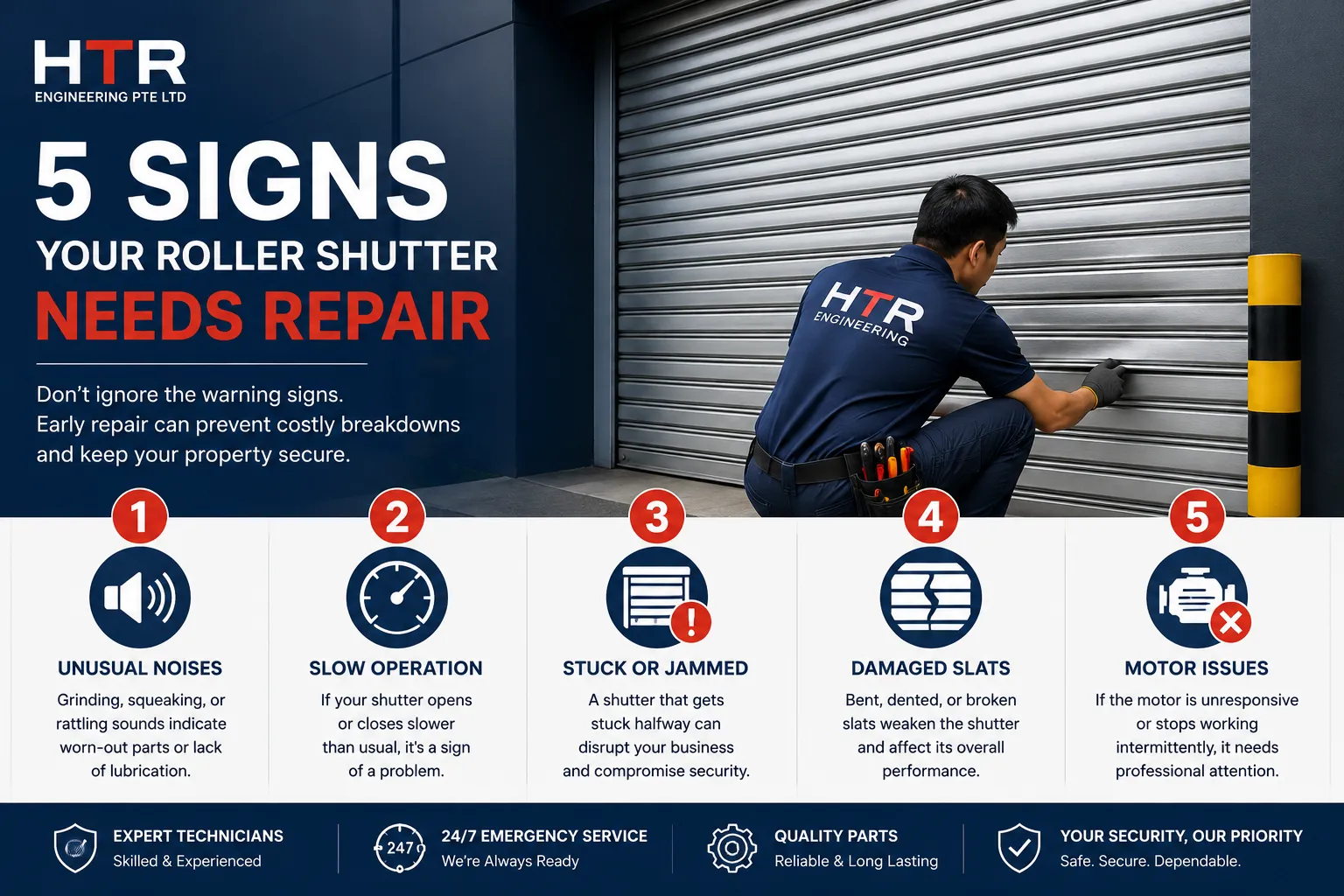 5 Signs Your Roller Shutter Needs Immediate Repair