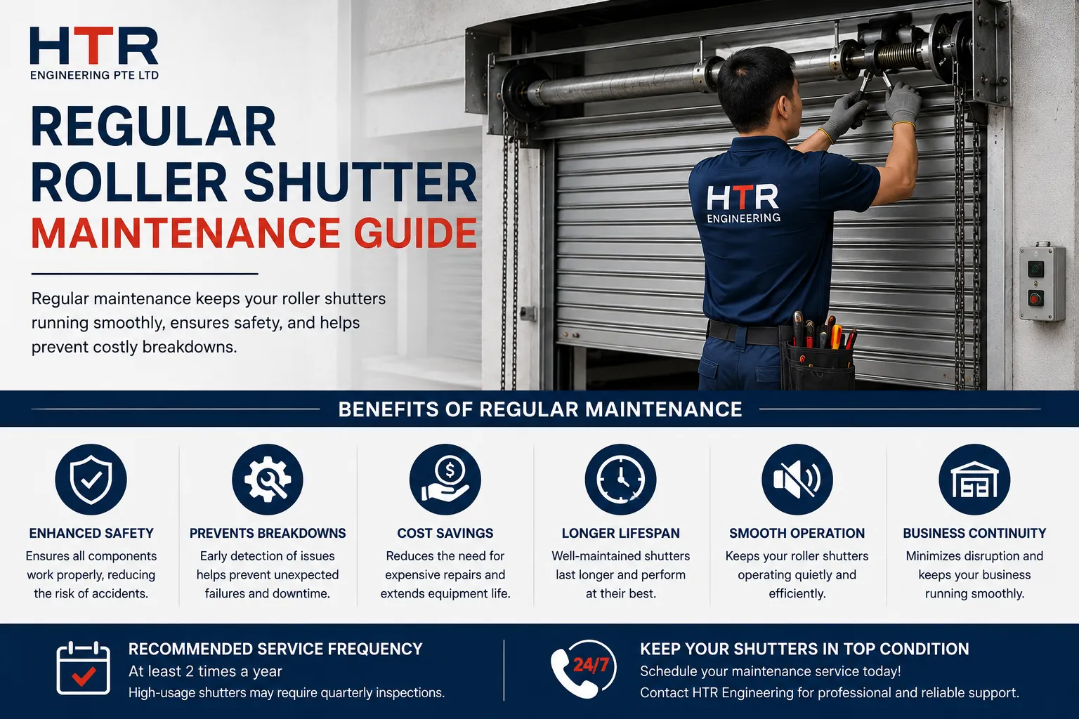 Why Regular Roller Shutter Maintenance is Essential for Your Business