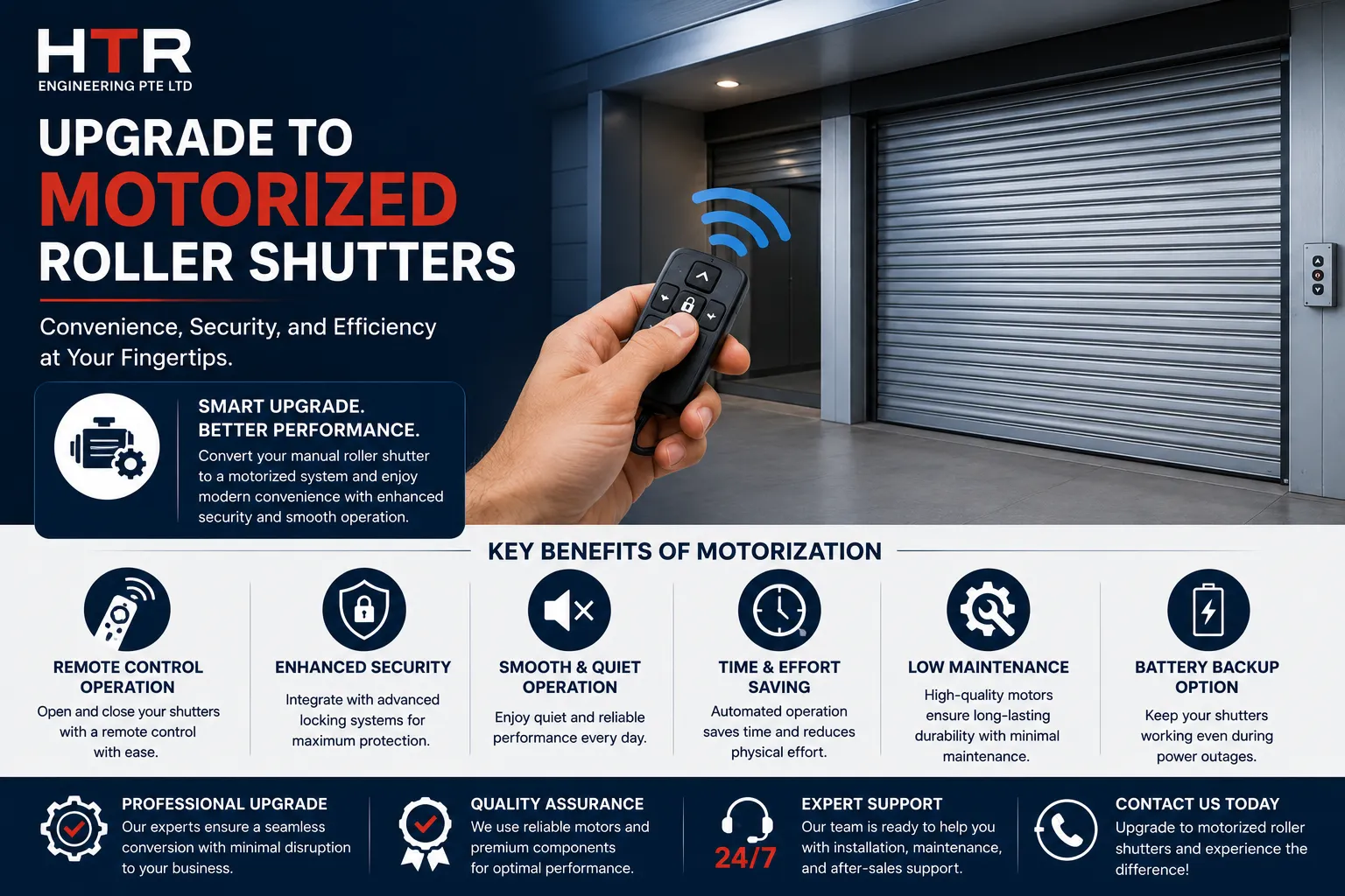 Manual to Motorized Roller Shutter Upgrade: Is It Worth It?