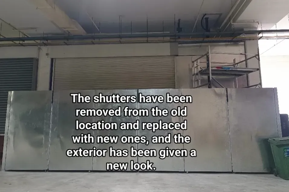 Roller Shutter Relocation and Boundary Gate Installation