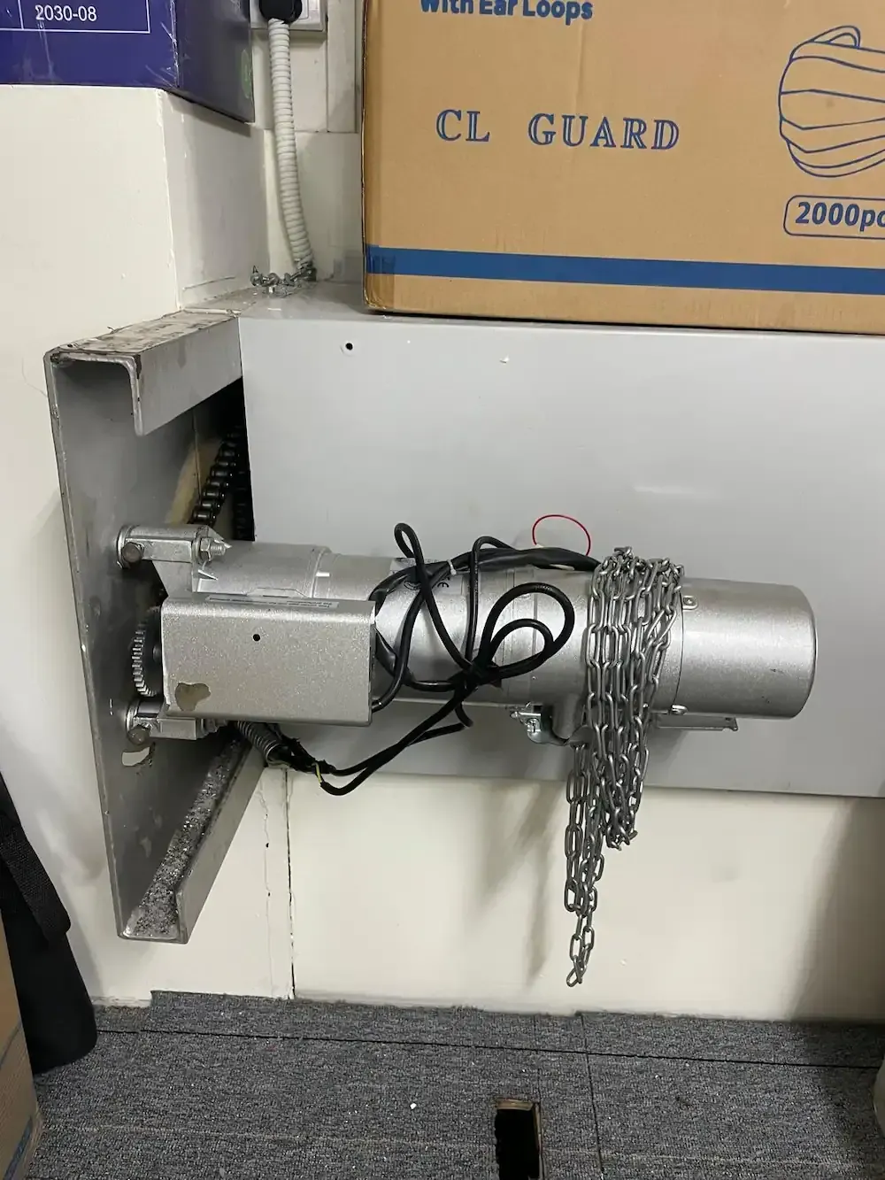 Commercial Roller Shutter Motor Replacement & Upgrade