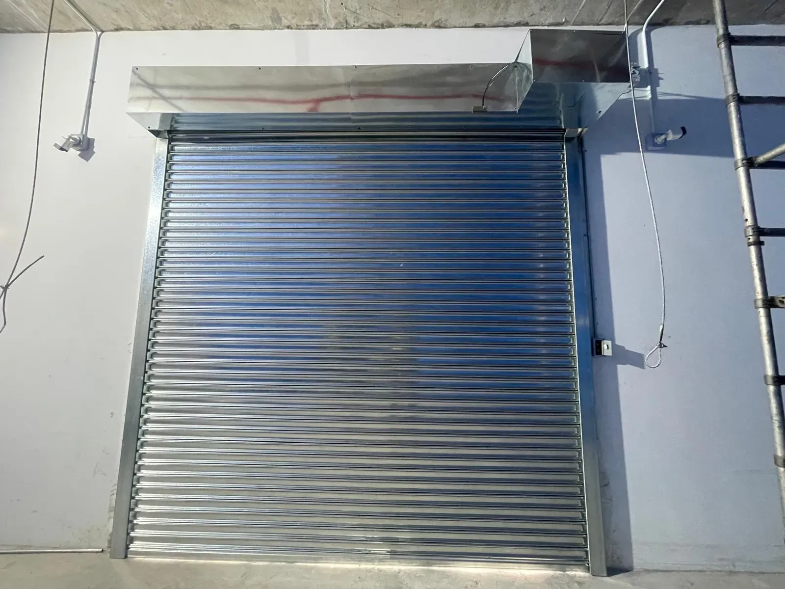 2-Hour Fire Rated Roller Shutter Installation at Supply Chain City