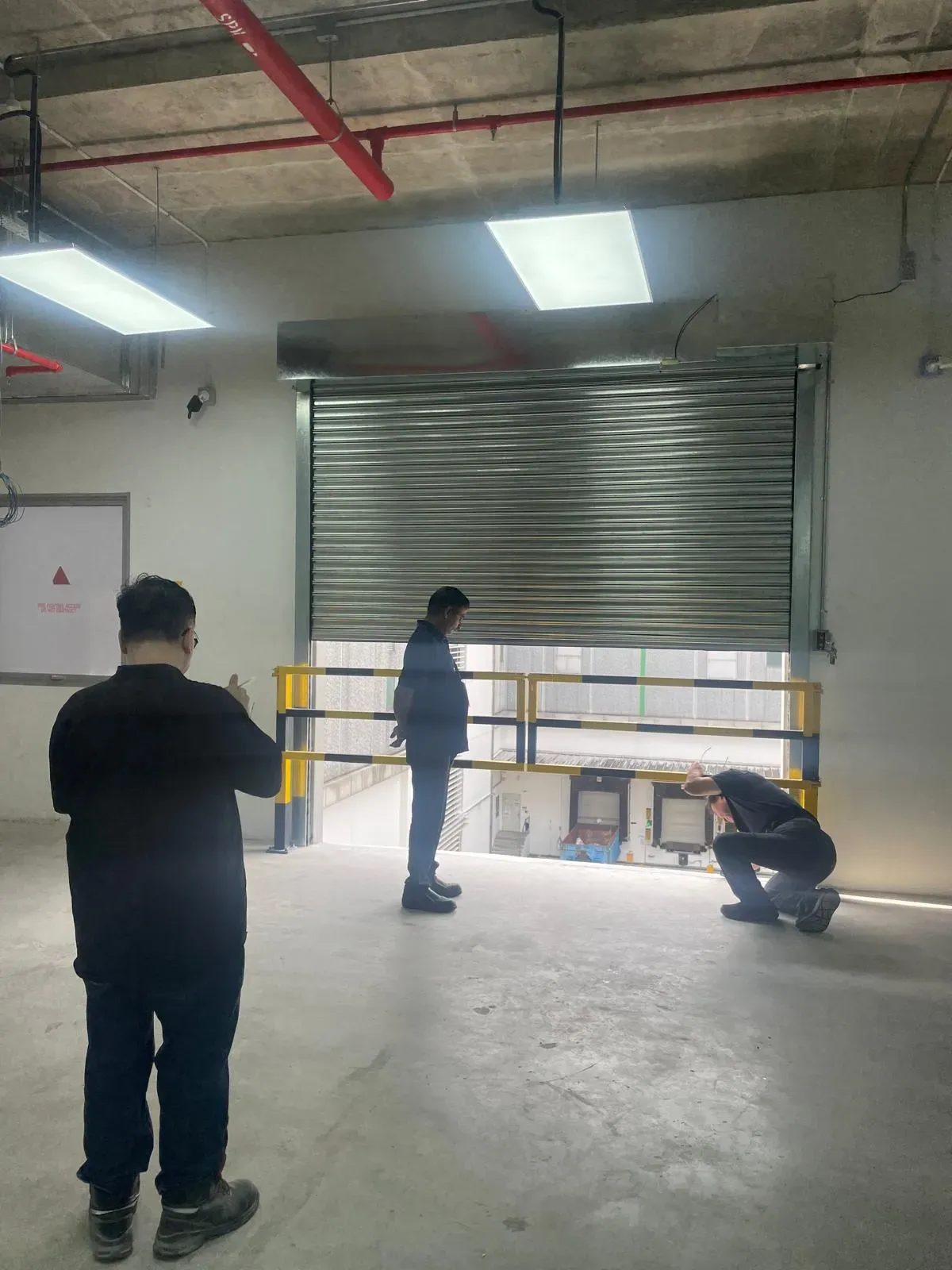 Fire-Rated Roller Shutter Installation & Testing